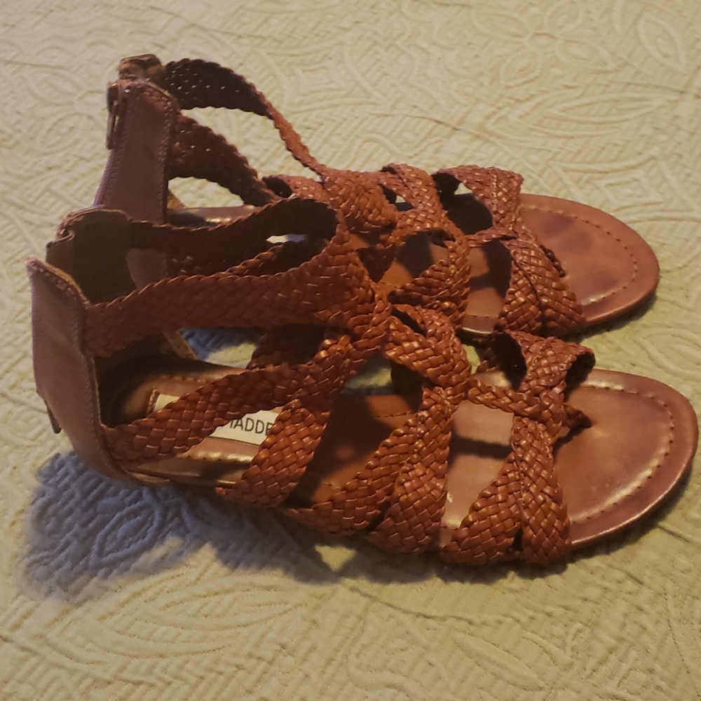 Caged sandals